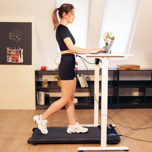 Q1 Mini Treadmill | Under Desk Walking Pad – Portable & Space-Saving