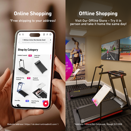 Q1 Mini Treadmill | Under Desk Walking Pad – Portable & Space-Saving